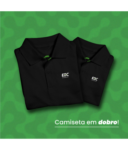 Kit com 2 camisas polo