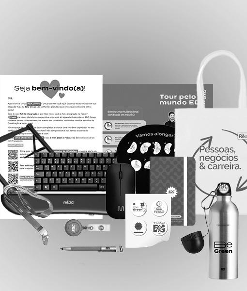 Kit 03- Kit Onboarding com cartão swile e Kit ergonômico - EDC [ESGOTADO]